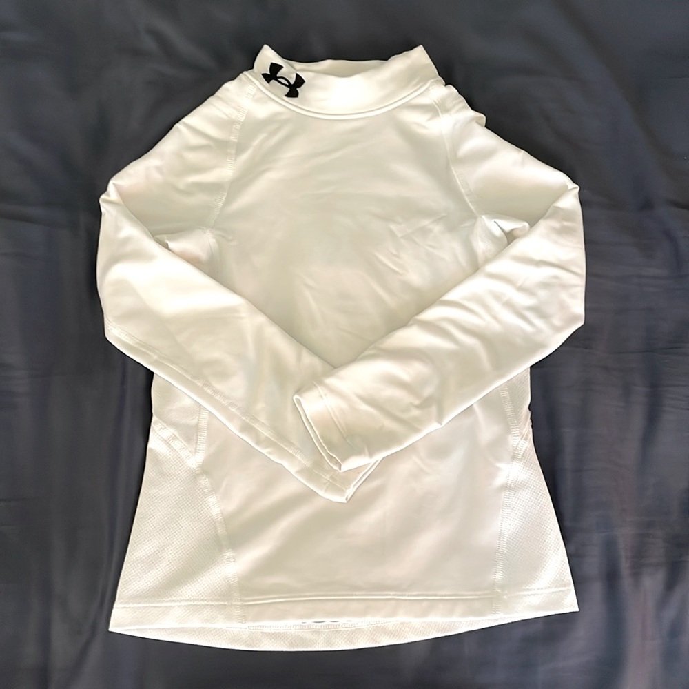 Under Armour boys ColdGear mock long sleeve